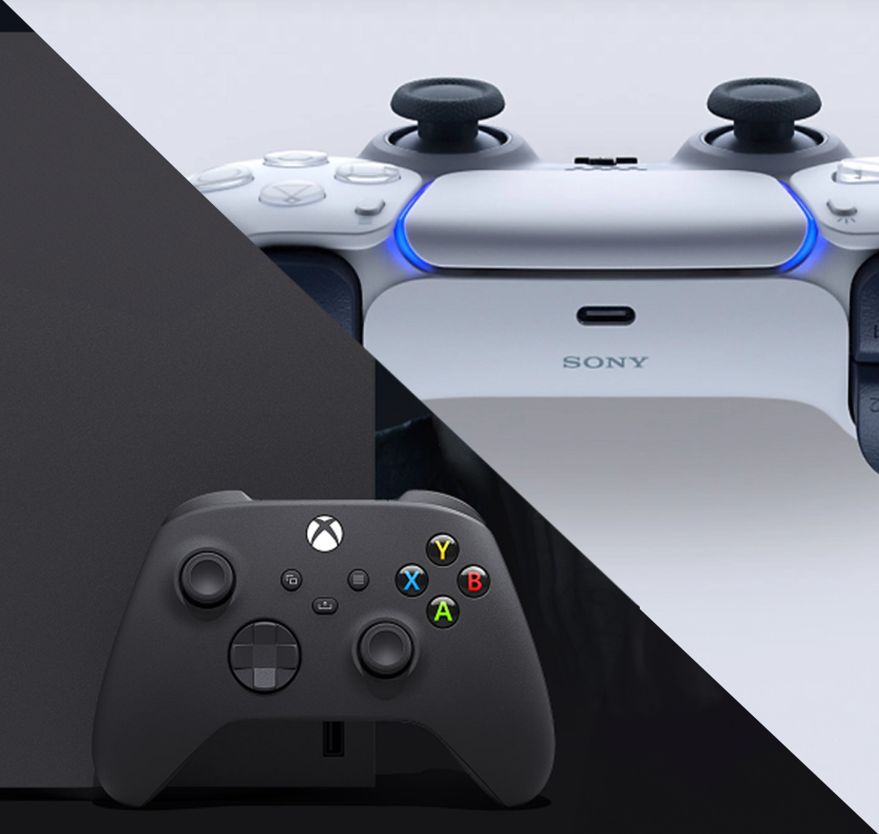 PlayStation 5 und Xbox Controller