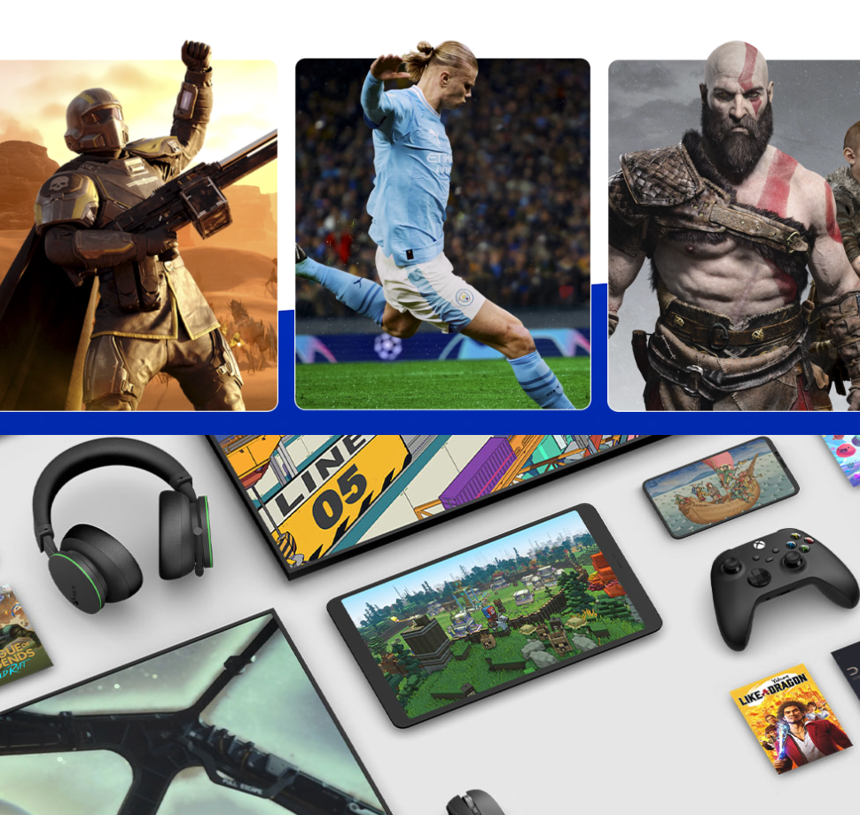 PlayStation Exklusive Spiele, Helldivers 2, EAFC 24, God of War und Xbox Exklusive Spiele.