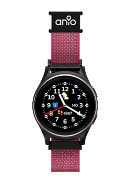 Anio 6 Kinder SmartWatch Hibiscus Red, ANI-SW-002