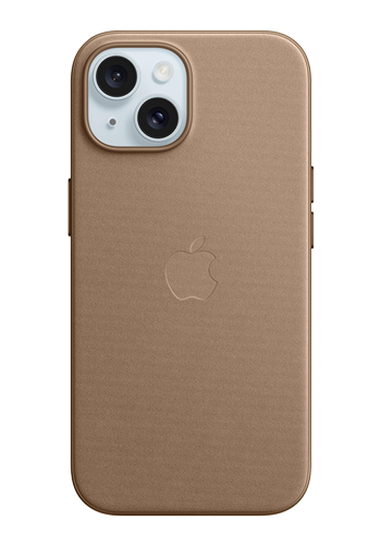 Apple FineWoven Case with MagSafe Taupe, for iPhone 15, MT3C3ZM/A