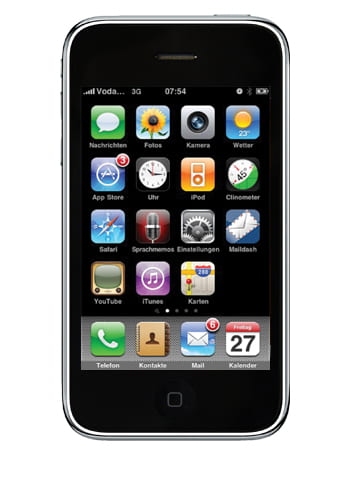 Apple iPhone 3GS, 8GB black, Vodafone-Ware, refurbished mit