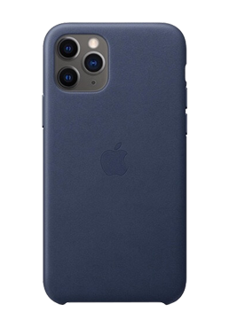 Apple Leather Case Midnight Blue, für iPhone 11 Pro, MWYG2ZM/A