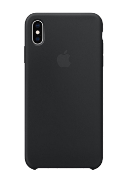 Apple Silicone Case Black, für iPhone XS Max, MRWE2ZM/A