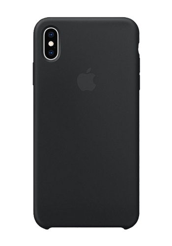 Apple Silicone Case Black, für iPhone XS Max, MRWE2ZM/A