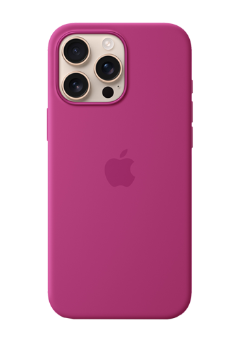 Apple Silicone Case with MagSafe Fuchsia, für iPhone 16 Pro Max, MYYX3ZM/A