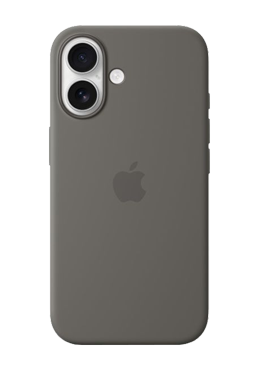 Apple Silicone Case with MagSafe Stone Grey, für iPhone 16, MYY33ZM/A