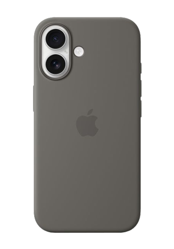 Apple Silicone Case with MagSafe Stone Grey, für iPhone 16, MYY33ZM/A