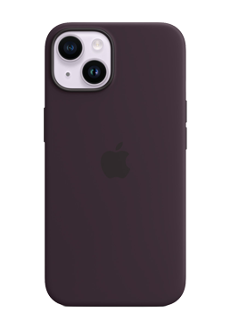 Apple Silikon Case with MagSafe Elderberry, für iPhone 14 Plus, MPT73ZM/A