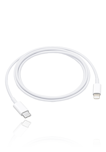 Apple USB-C auf Lightning Kabel MX0K2Z, 1m, White, Bulk