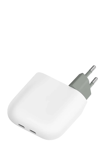 Google Pixel Flex Dual Port Wall Charger 67W USB-C White, GA09856-EU