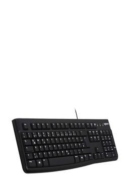Logitech K120 Business Tastatur Corded USB Keyboard Black, Quertz, 920-002516