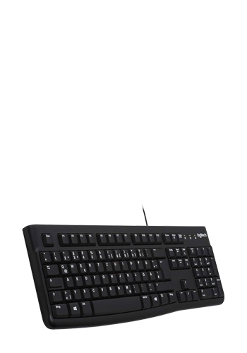 Logitech K120 Business Tastatur Corded USB Keyboard Black, Quertz, 920-002516