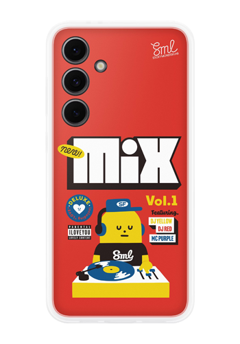 Samsung Flipsuit Case Red, für Samsung Galaxy S24 FE, EF-MS721CREGWW