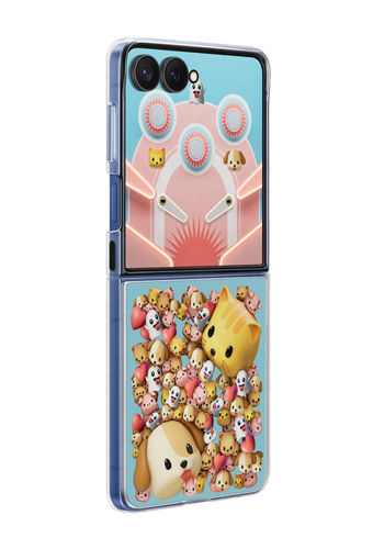 Samsung FlipSuit Case Transparent, für Samsung Galaxy Flip7, EF-ZF766CTEGWW