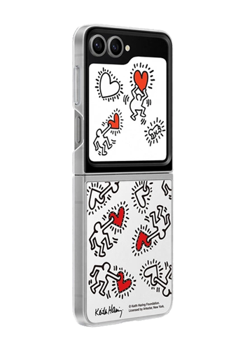 Samsung FlipSuit Case White, für Samsung Galaxy Flip6, EF-ZF741CW