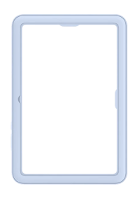 Samsung Frame Cover Navy Blue, für Samsung Galaxy Tab S11 Ultra, EF-JX930CNEGWW