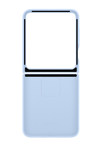 Samsung Silicone Case with Ring Blue, für Samsung Galaxy Flip6 / Flip7 FE, EF-PF741TLEGWW