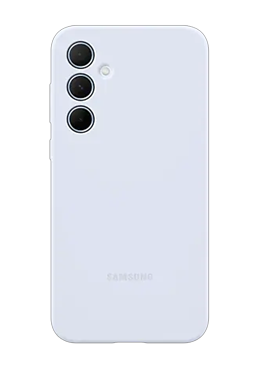 Samsung Silicone Cover Light Blue, für Samsung Galaxy A35 5G, EF-PA356TLEGWW