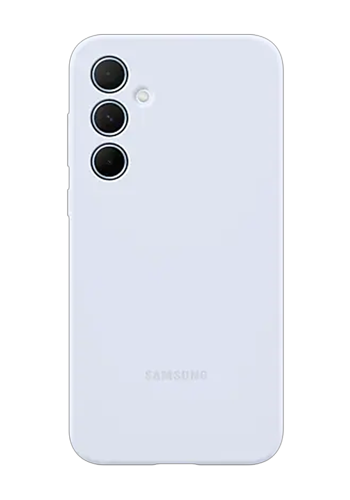 Samsung Silicone Cover Light Blue, für Samsung Galaxy A35 5G, EF-PA356TLEGWW