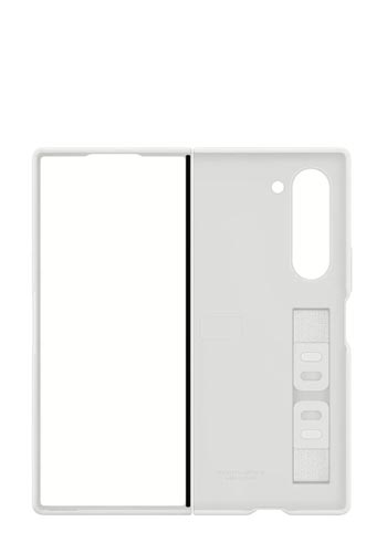 Samsung Silicone Stand Case with Strap White, für Samsung Galaxy Fold6, EF-MF956TW