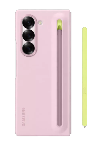 Samsung Slim S Pen Case Pink, für Samsung Galaxy Fold6, EF-OF95PCPE