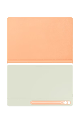Samsung Smart Book Cover Orange, für Galaxy Tab S9 FE+ / S9+, EF-BX810POEGWW