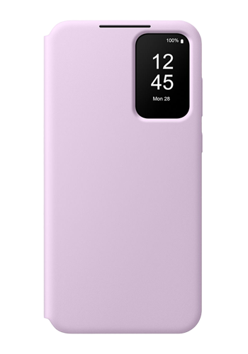 Samsung Smart View Wallet Cover Lavender, für Galaxy A35, EF-ZA356CVEGWW