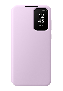 Samsung Smart View Wallet Cover Lavender, für Galaxy A55, EF-ZA556CVEGWW