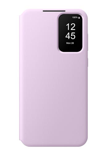 Samsung Smart View Wallet Cover Lavender, für Galaxy A55, EF-ZA556CVEGWW