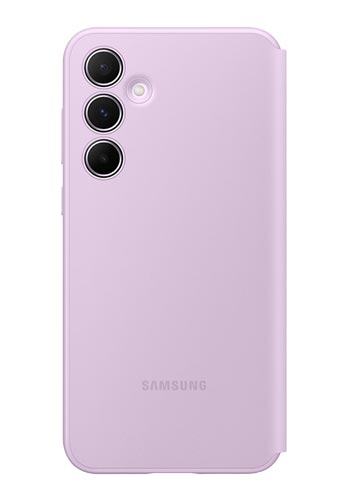 Samsung Smart View Wallet Cover Lavender, für Galaxy A55, EF-ZA556CVEGWW