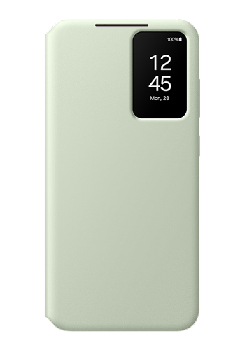 Samsung Smart View Wallet Cover Light Green, für Galaxy S24+, EF-ZS926CGEGWW
