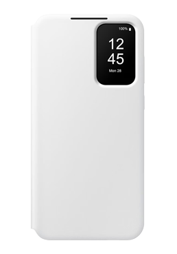 Samsung Smart View Wallet Cover White, für Galaxy A35, EF-ZA356CWEGWW