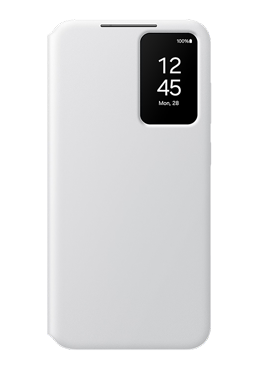 Samsung Smart View Wallet Cover White, für Galaxy S24 Plus, EF-ZS926CWEGWW
