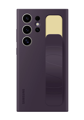 Samsung Standing Grip Case Dark Violet, für Galaxy S24, EF-GS921CEEGWW