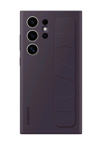 Samsung Standing Grip Case Dark Violet, für Galaxy S24, EF-GS921CEEGWW