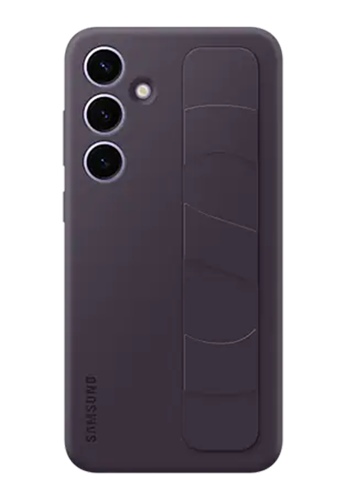 Samsung Standing Grip Case Dark Violet, für Galaxy S24+, EF-GS926CEEGWW