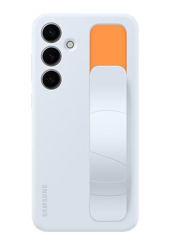 Samsung Standing Grip Case Light Blue, für Galaxy S24+, EF-GS926CLEGWW