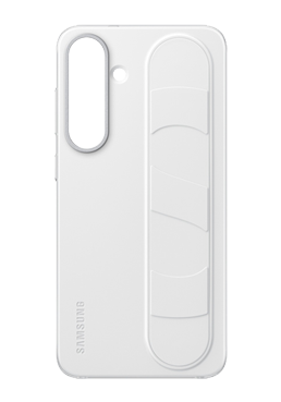 Samsung Standing Grip Case White, für Galaxy S25+, EF-GS936CWEGWW